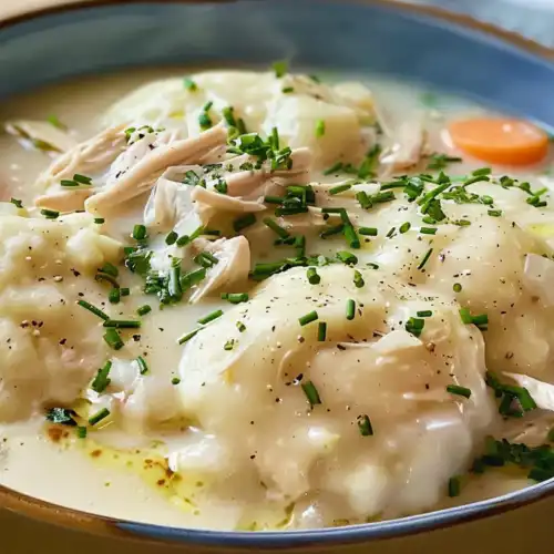 Old-Fashioned Chicken & Dumplings