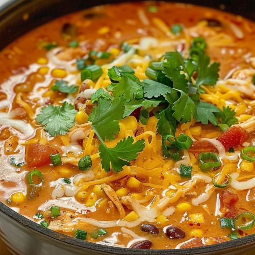 Chicken Enchilada Soup for Easy Weeknight Comfort