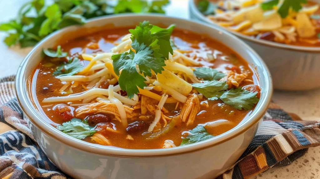 Crockpot Chicken Tortilla Soup for Easy Dinners